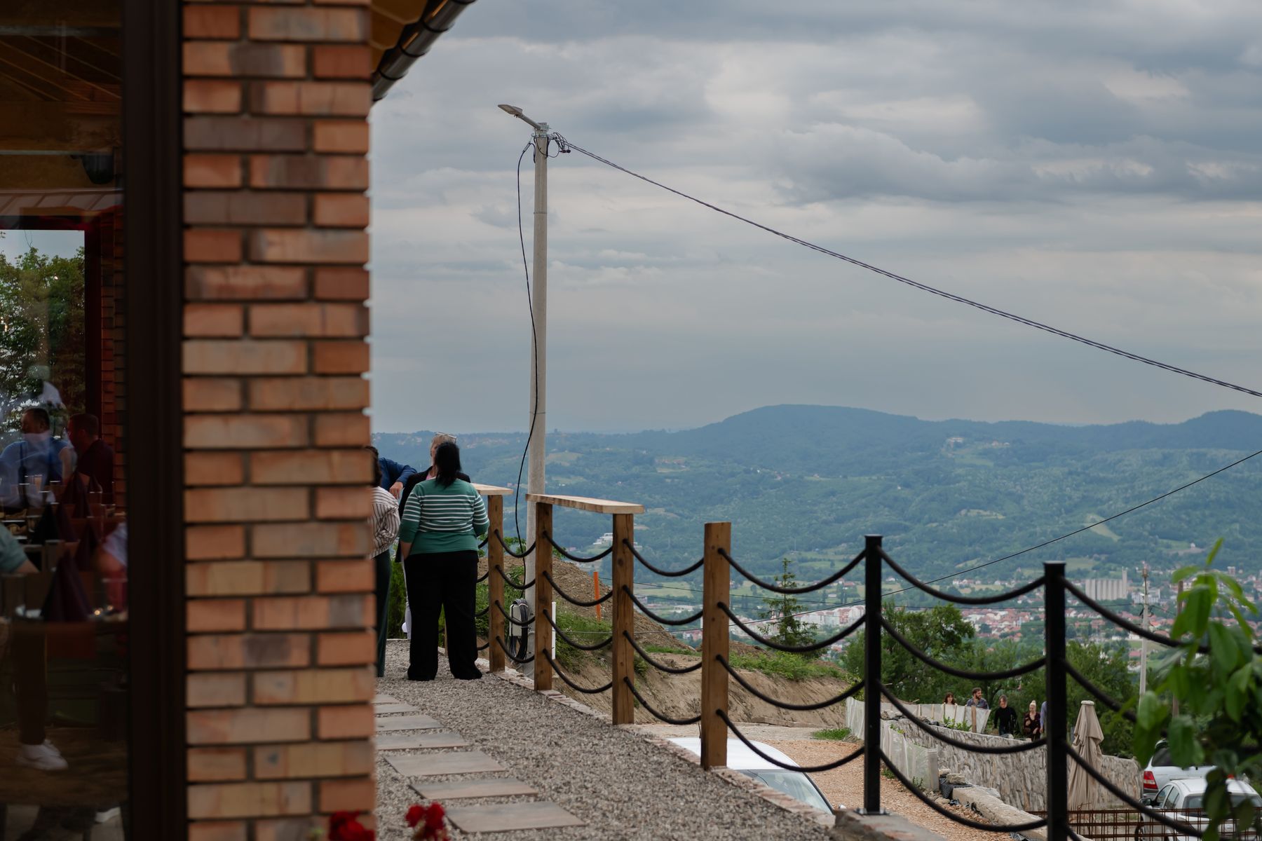 Panoramski pogled sa Harmonija Lux na Banja Luku i okolne brežuljke